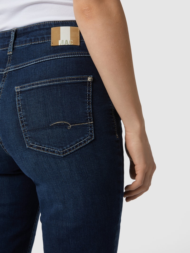 Feminine Fit 5-Pocket-Jeans Modell MELANIE in dunkelblau