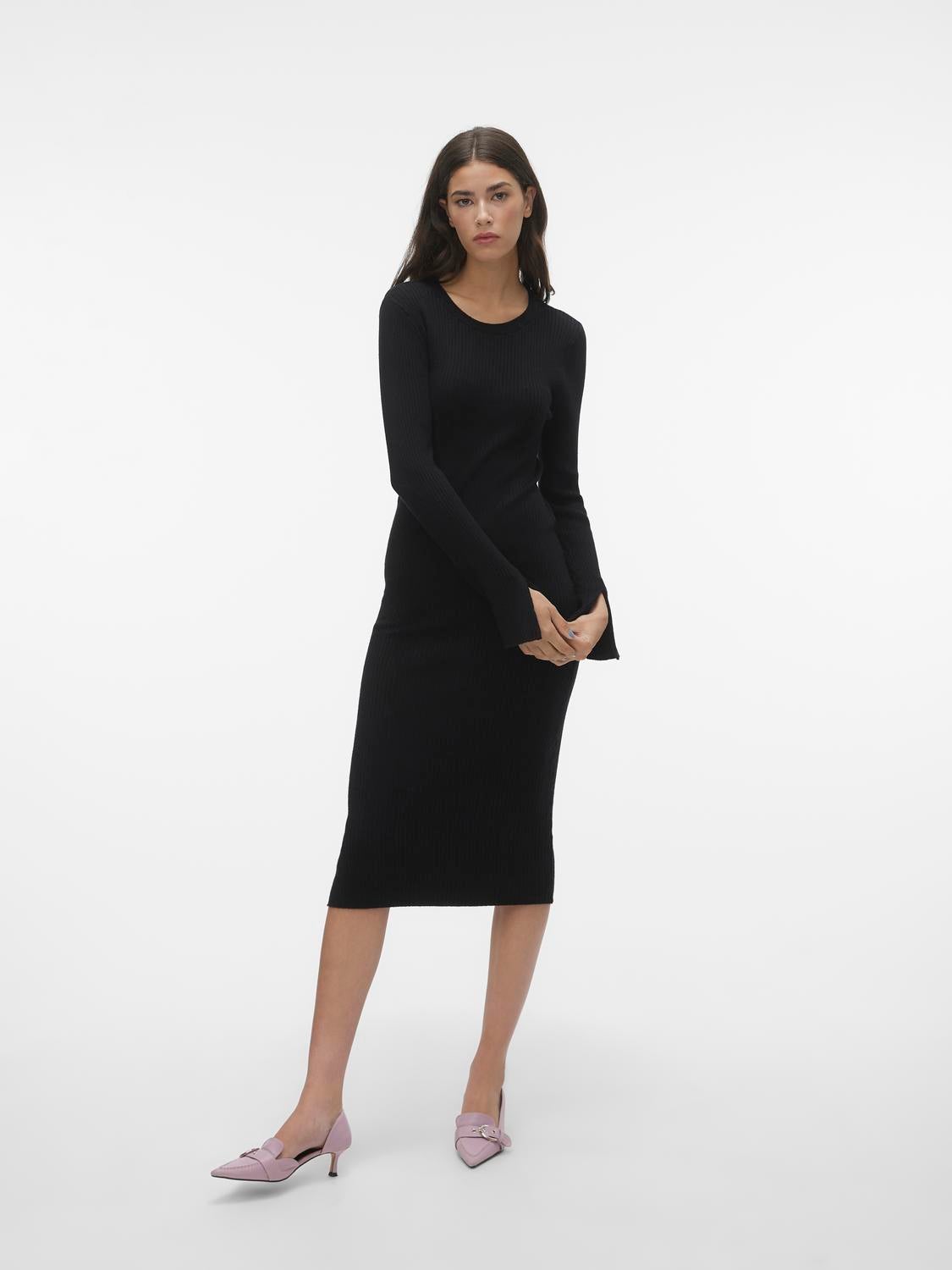 VMGOLD Langes Kleid