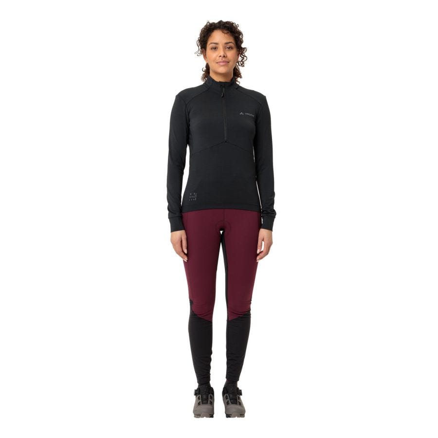 Kuro Fahrrad Half Zip Langarmshirt Damen