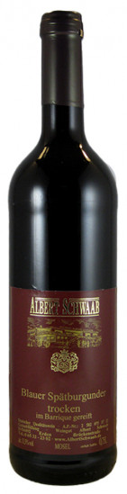 2017 Blauer Spätburgunder - Weingut Albert Schwaab