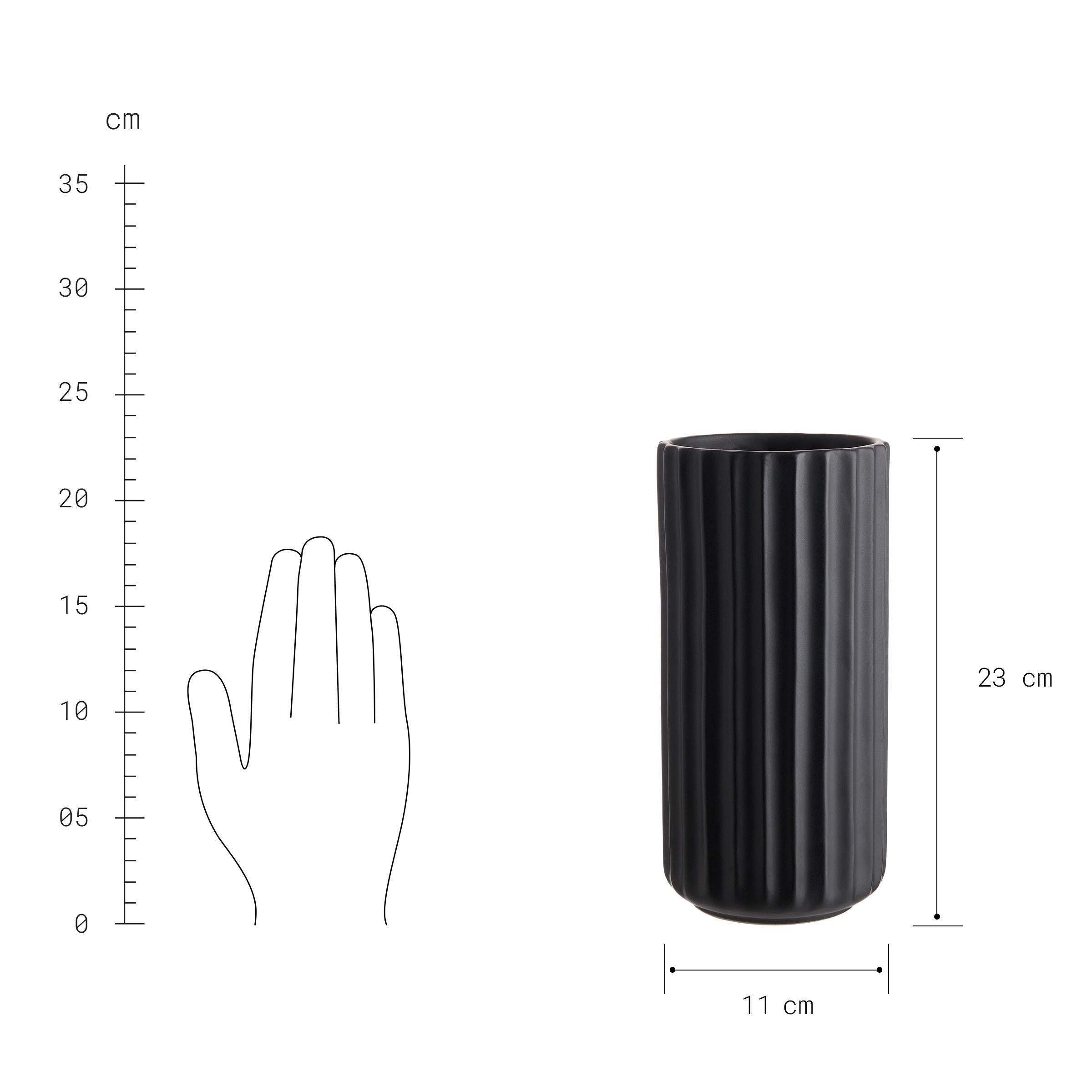 BUTLERS Dekovase LIV Vase Höhe 23cm