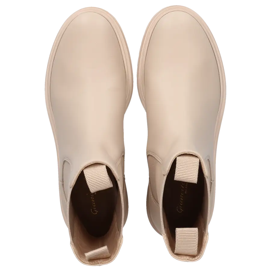 Gianvito Rossi - Chelsea Boots CHESTER Kalbsleder - beige