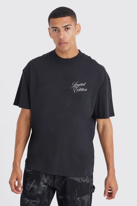 Oversize T-Shirt mit floralem Print