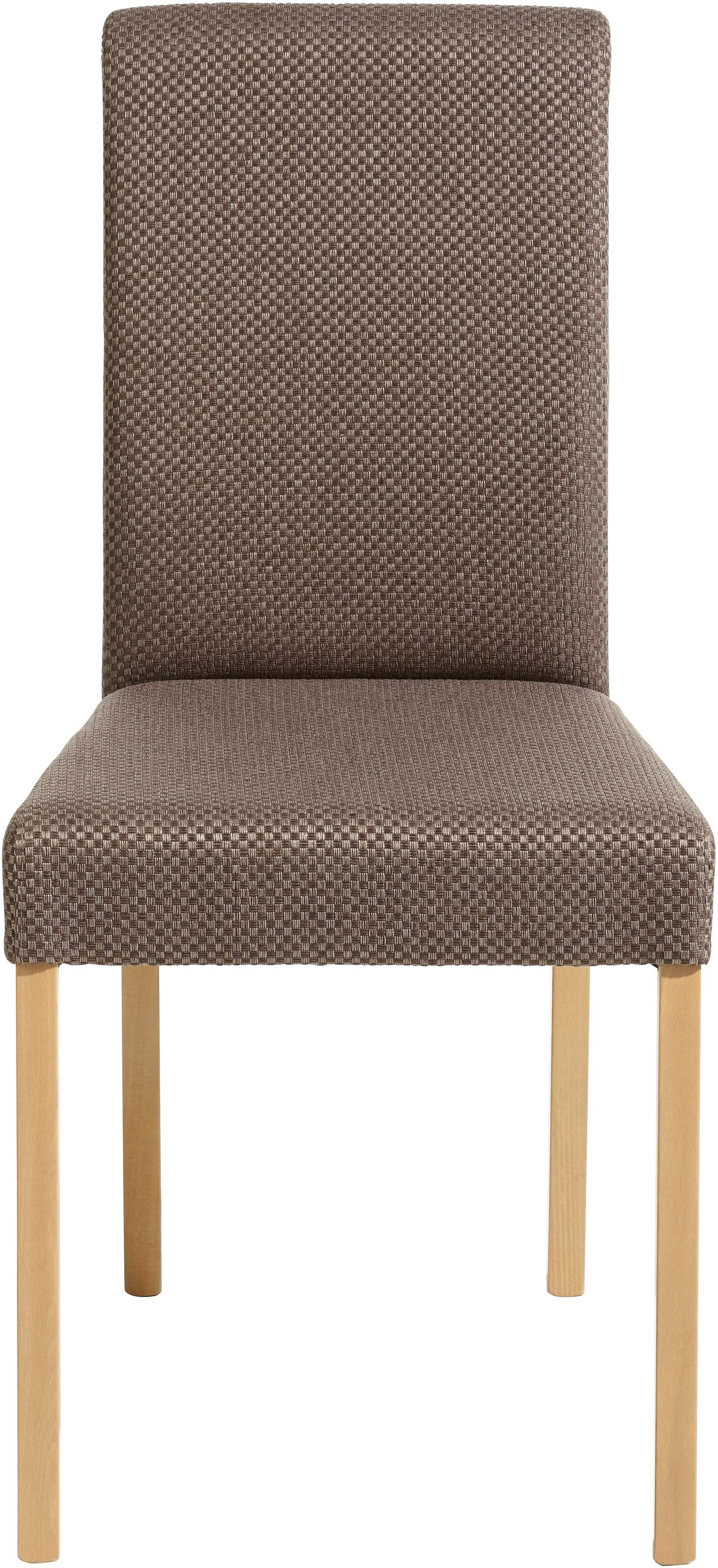 SCHÖSSWENDER 4-Fußstuhl Baden (Set, 2 St), Gestell Massivholz
