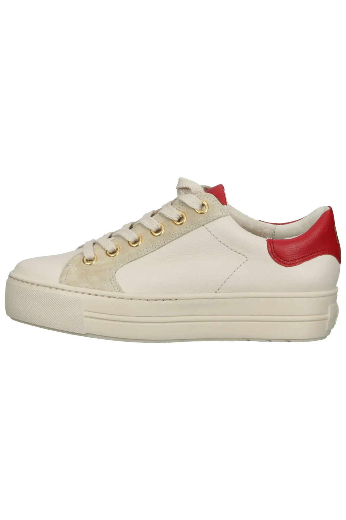 Paul Green  Sneaker - Beige - Flacher Absatz