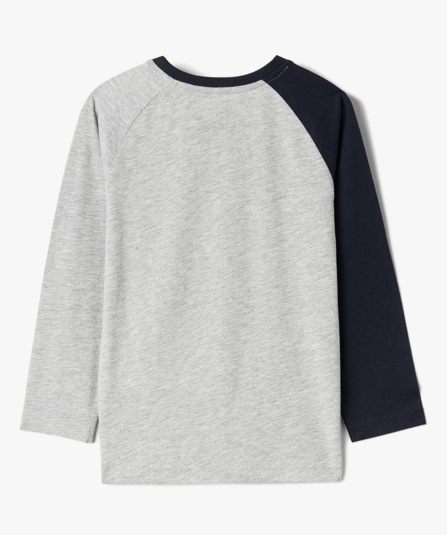 Tee-shirt Garçon bicolore avec inscription — Camps United bleu | GEMO