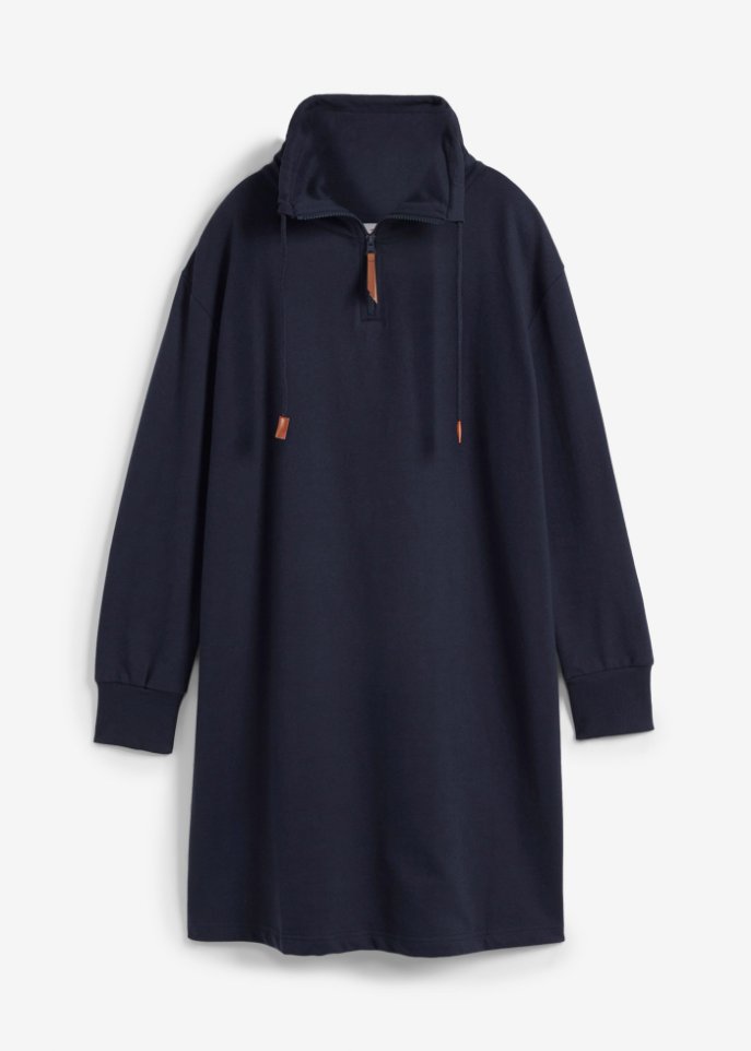 Sweatkleid mit Rückenaufdruck