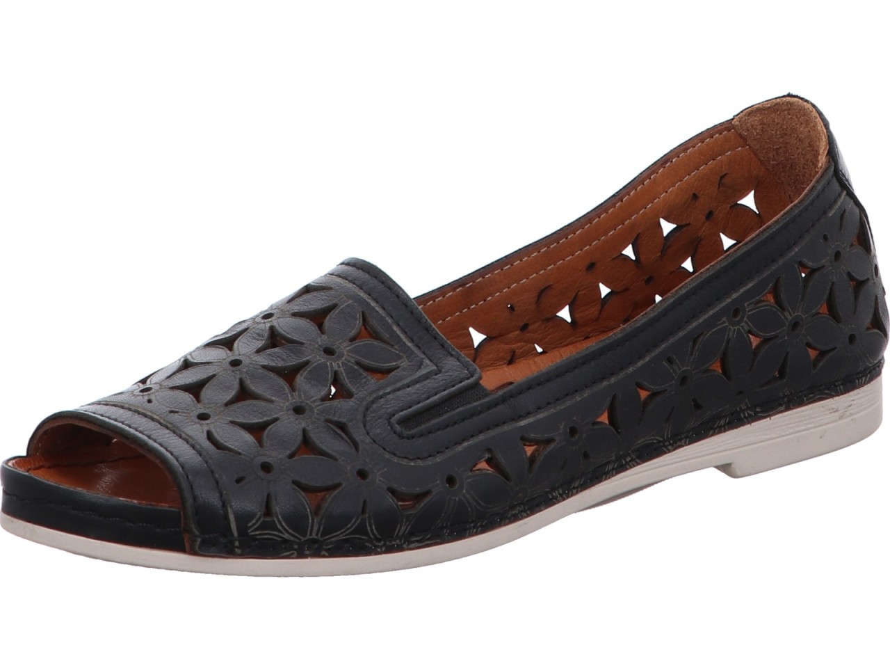 GEMINI Sportliche Slipper schwarz