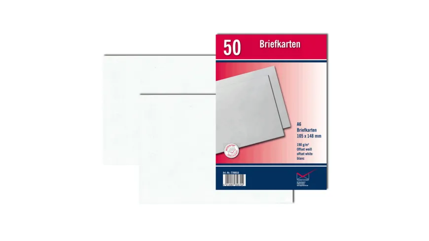 TORGAU Briefkarten A6 lose blanko