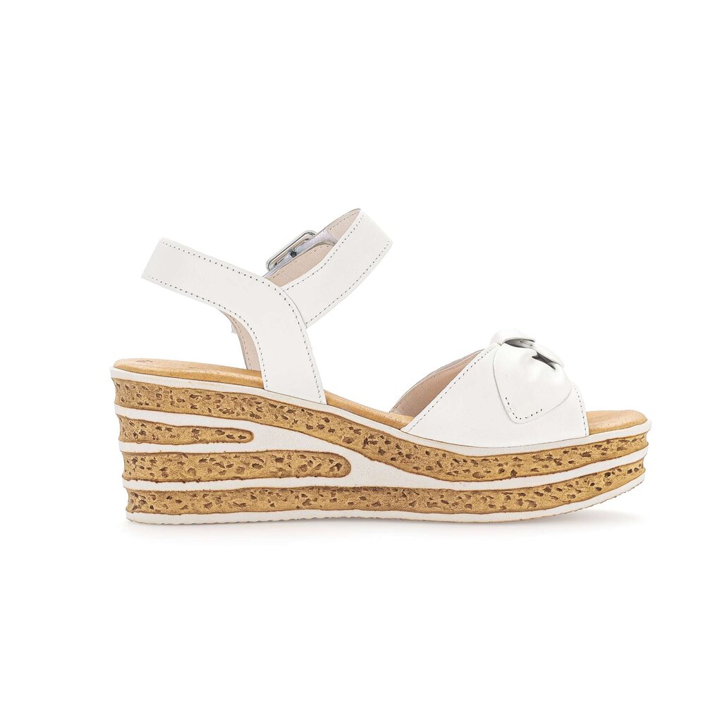 Gabor fashion Keilsandalette weiß