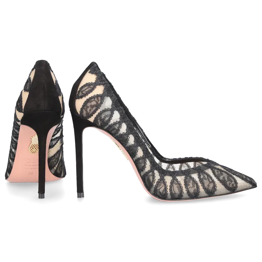Aquazzura - Pumps AFTER DARK 105 Spitze - schwarz