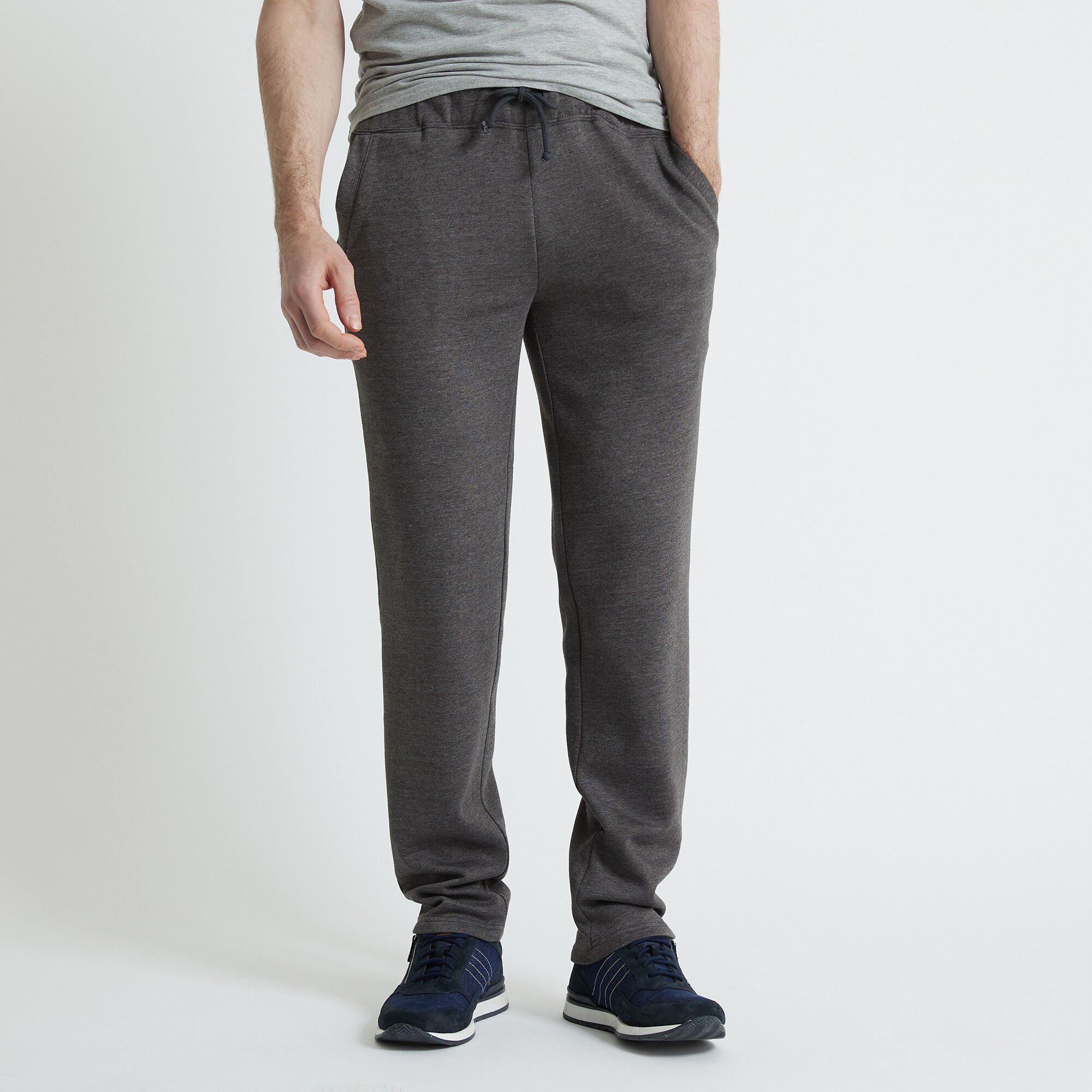 Pantalon jogging molleton bas droits