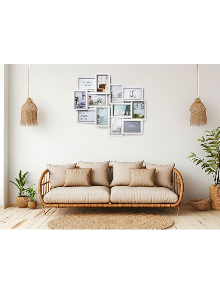 kobolo Bilderrahmen Collage BIG12 in Weiß günstig kaufen onesize
