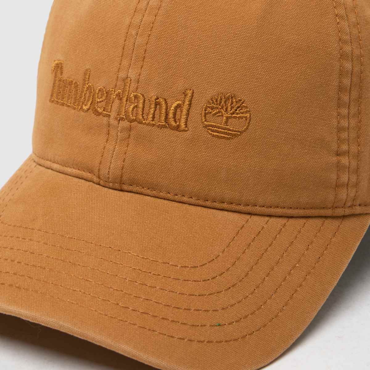 Timberland brun canvas basebollkeps