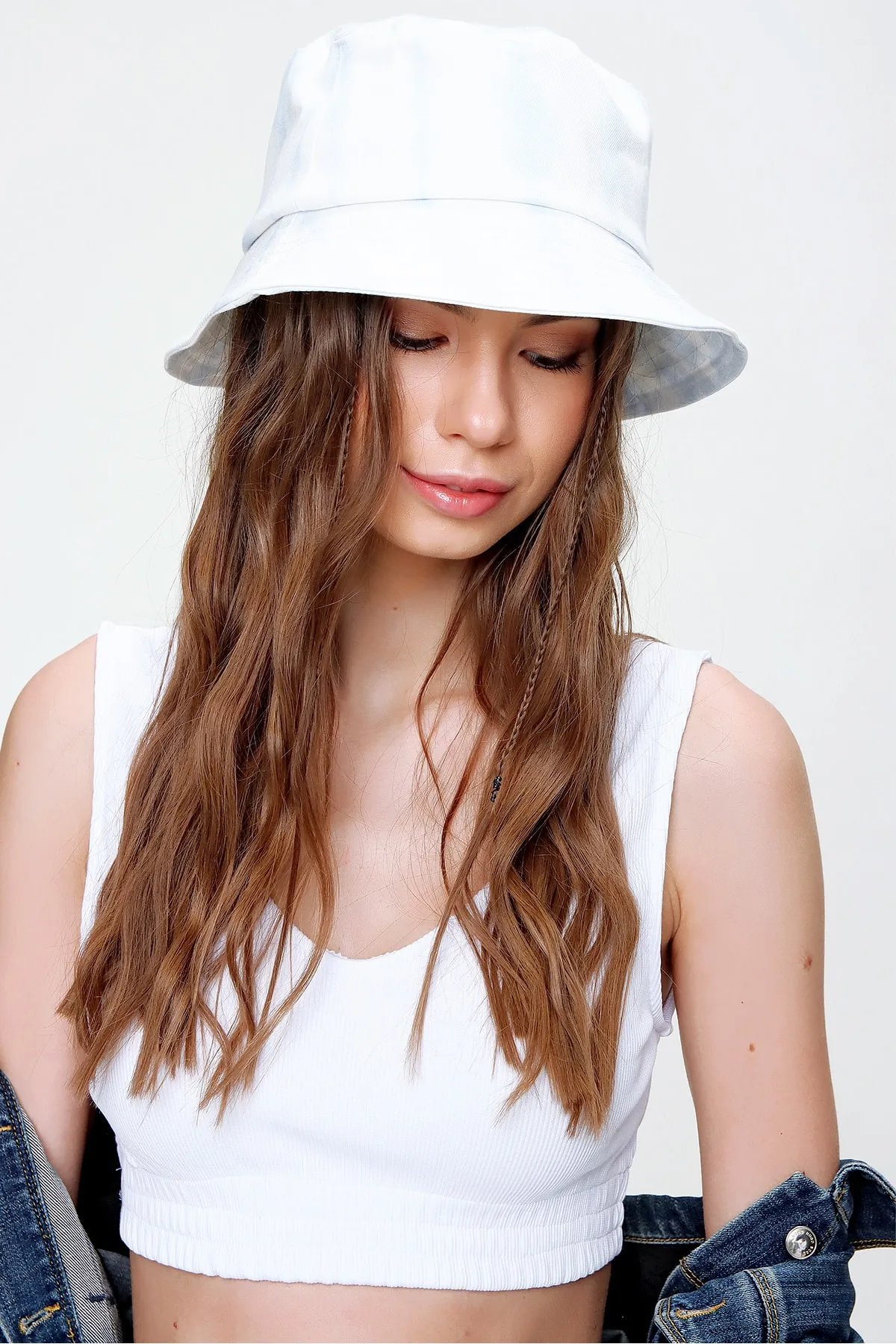 Trend Alaçatı Stili  Cap - Weiß