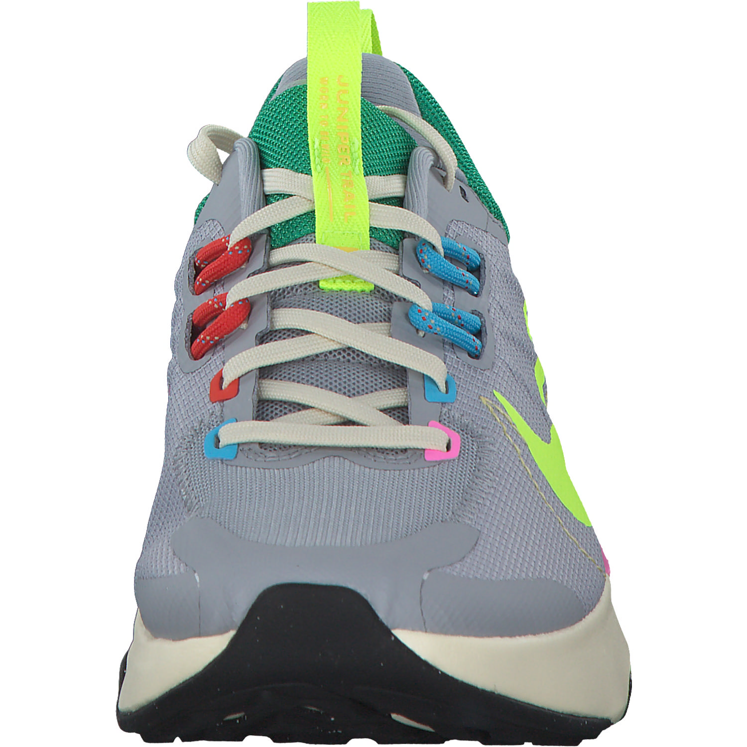 Nike Juniper Trail 2 DM0821, Sneakers Low, Damen, wolf grey/volt gold/st green