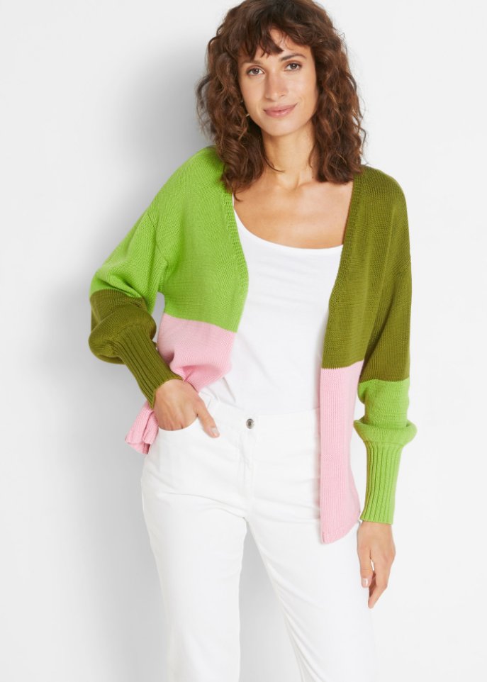 Oversized Strickjacke