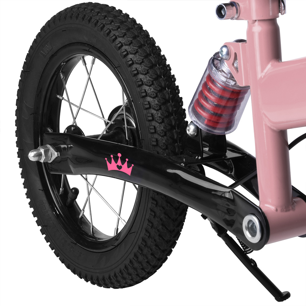 Casaria Rennmeister® Rennmeister mit Federung, Übungs-Sattel, rosa