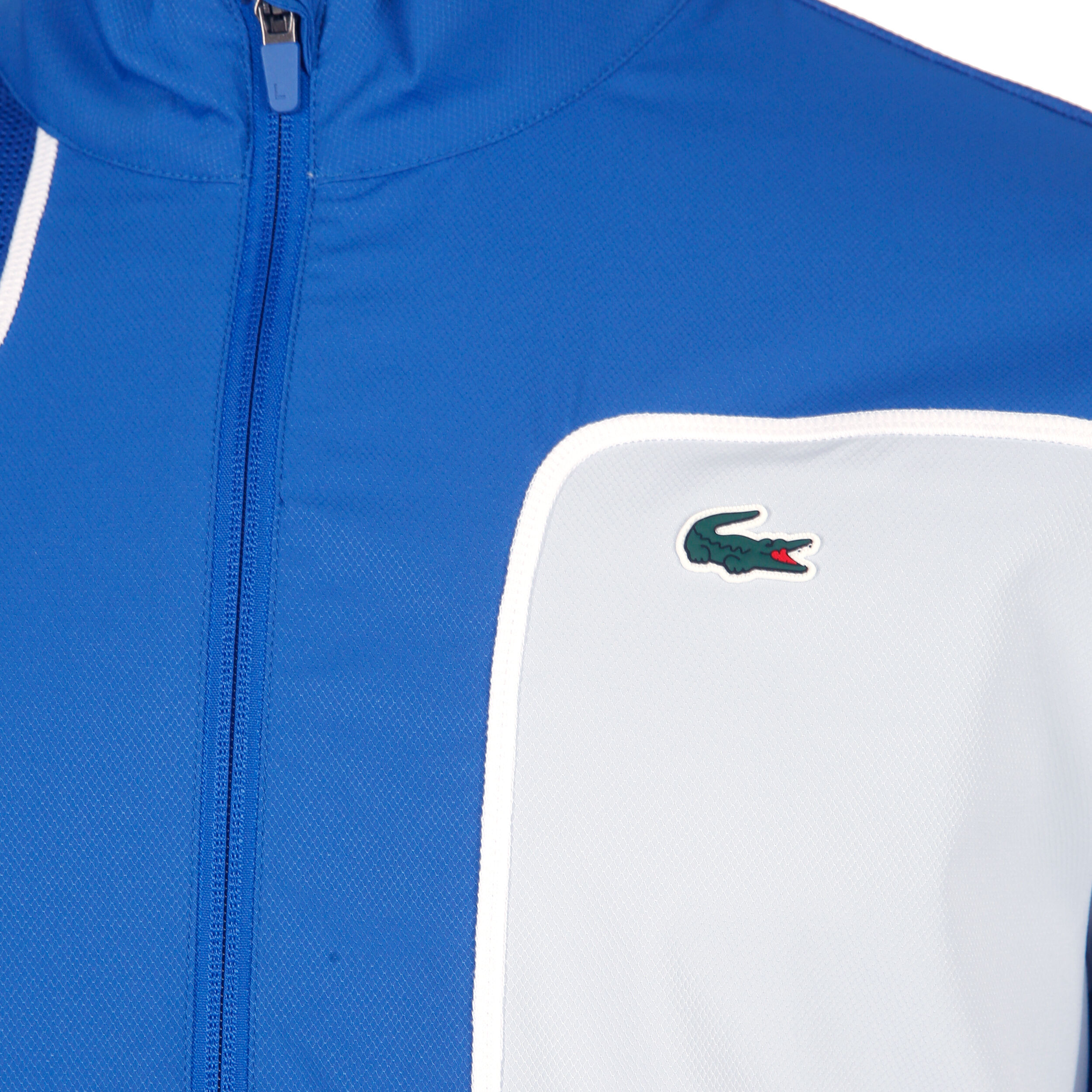 Tennis Overall Colourblock Trainingsanzug Herren - Blau, Weiß