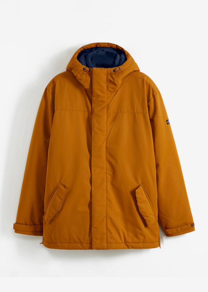 Winterjacke mit Komfortschnitt und recyceltem Polyester