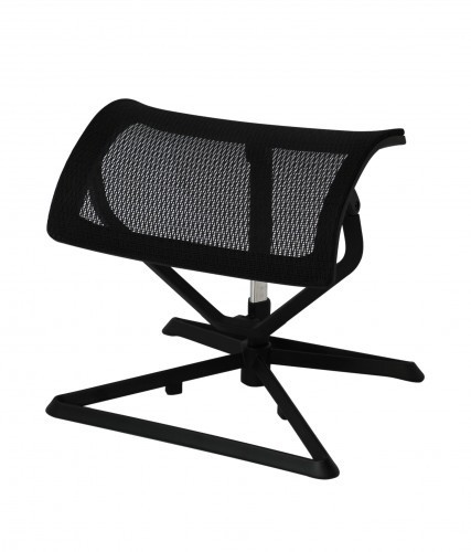 Amstyle LEGpro Ottoman Beinauflage für Chefsessel, Fußauflage in Höhe & Neigung einstellbar