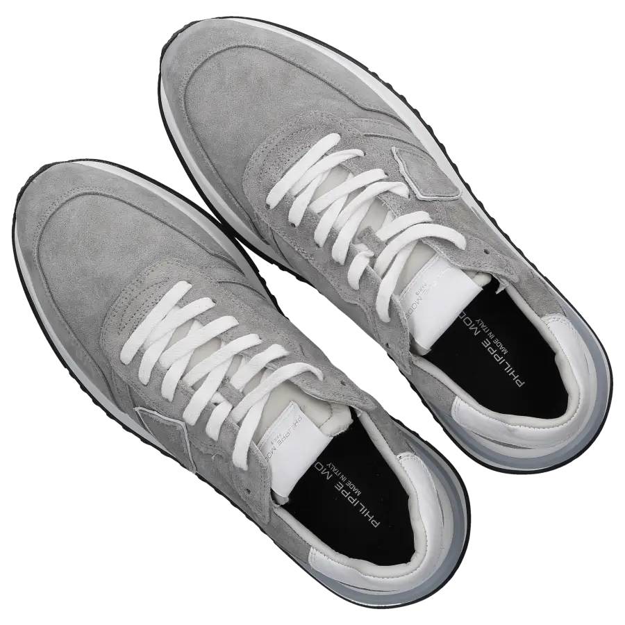 Philippe Model - Sneaker low TROPEZ 2.1 Veloursleder - grau