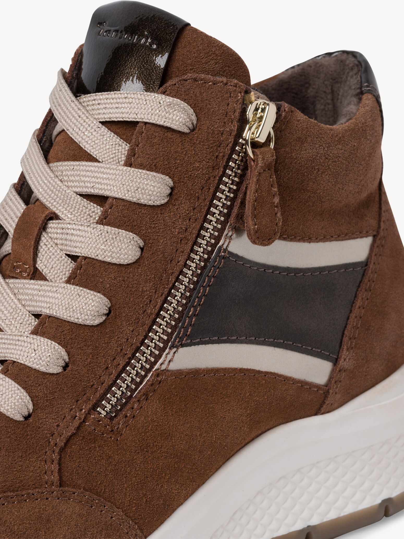 Basket en cuir - marron