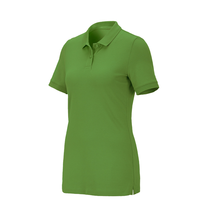 e.s. Piqué-Polo cotton stretch, Damen