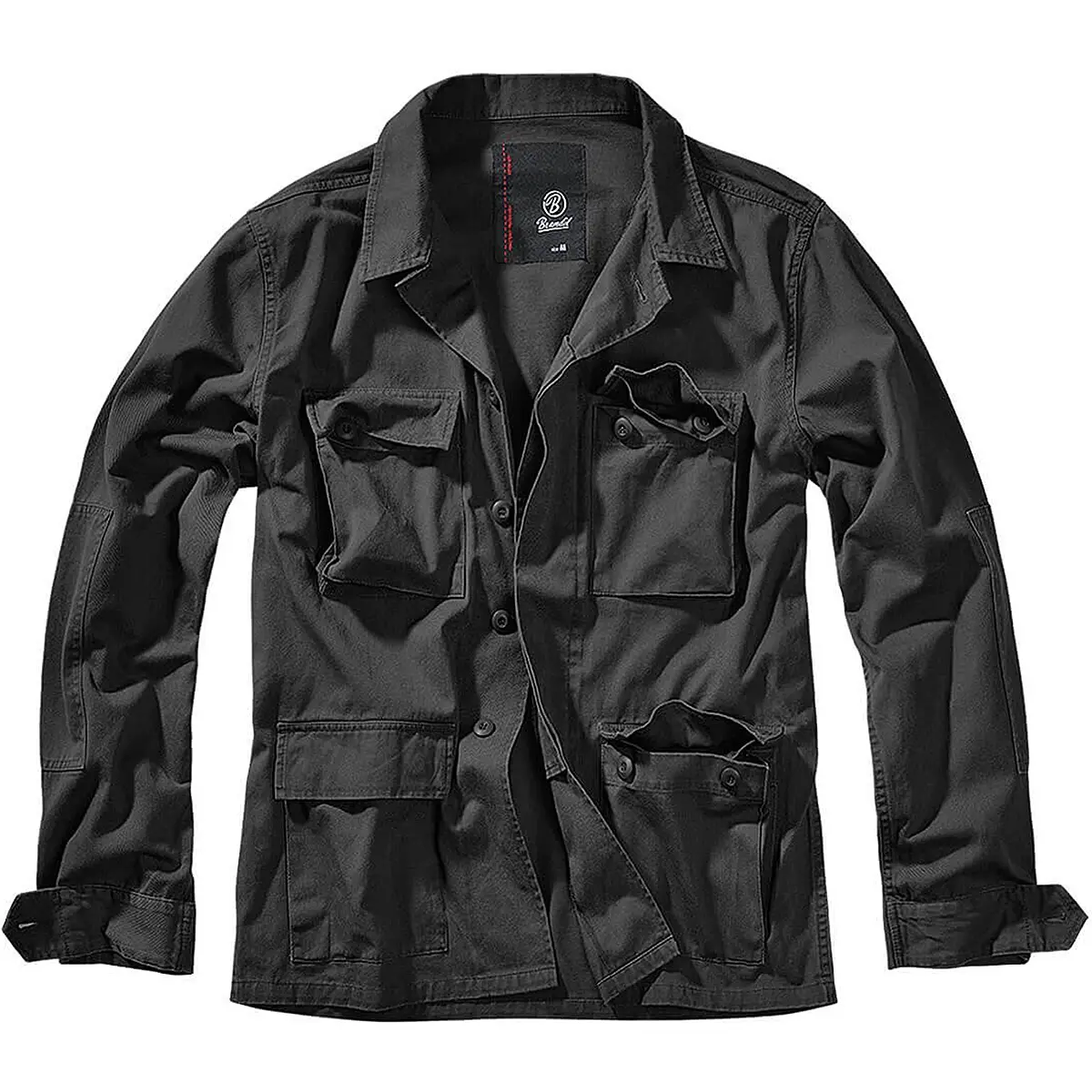 Brandit BDU Feldjacke Twill schwarz