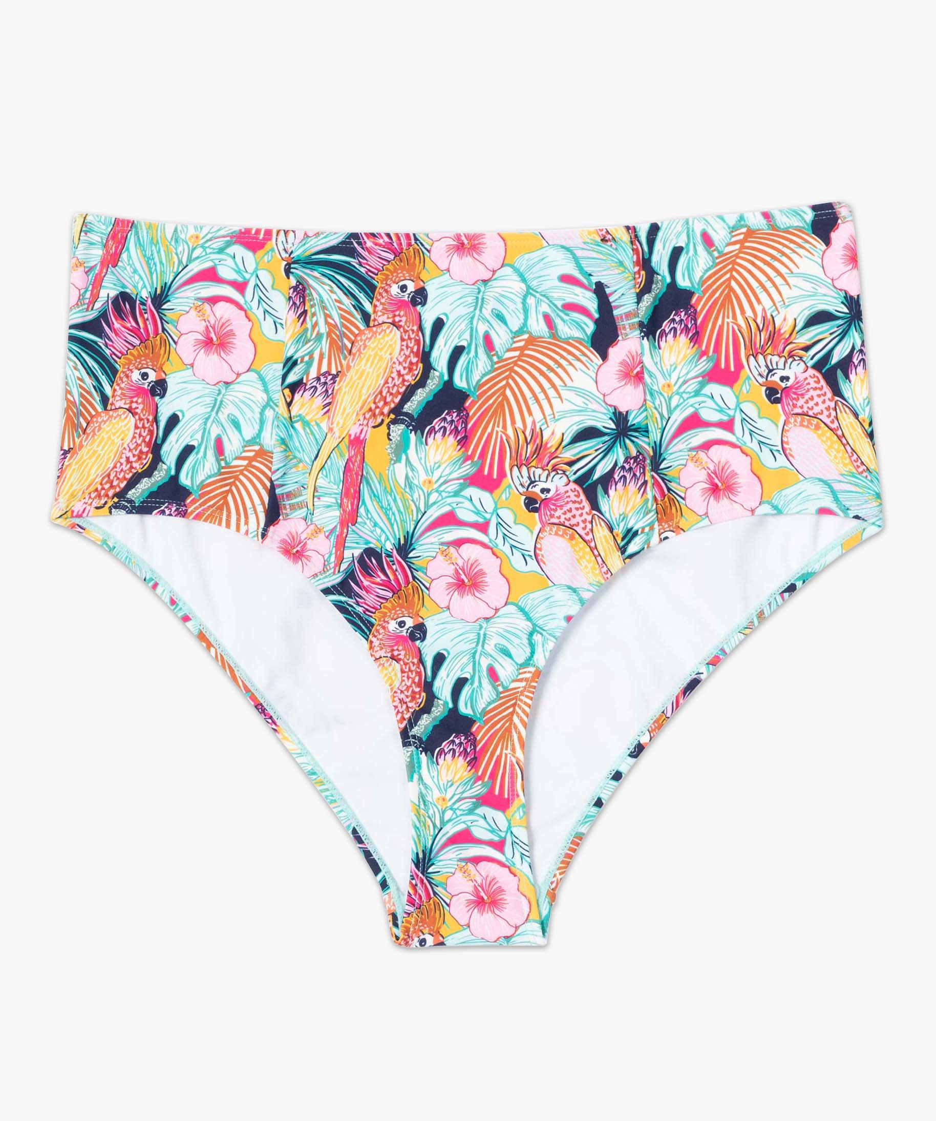 Bas de maillot de bain femme grande taille forme culotte à ... imprime | GEMO