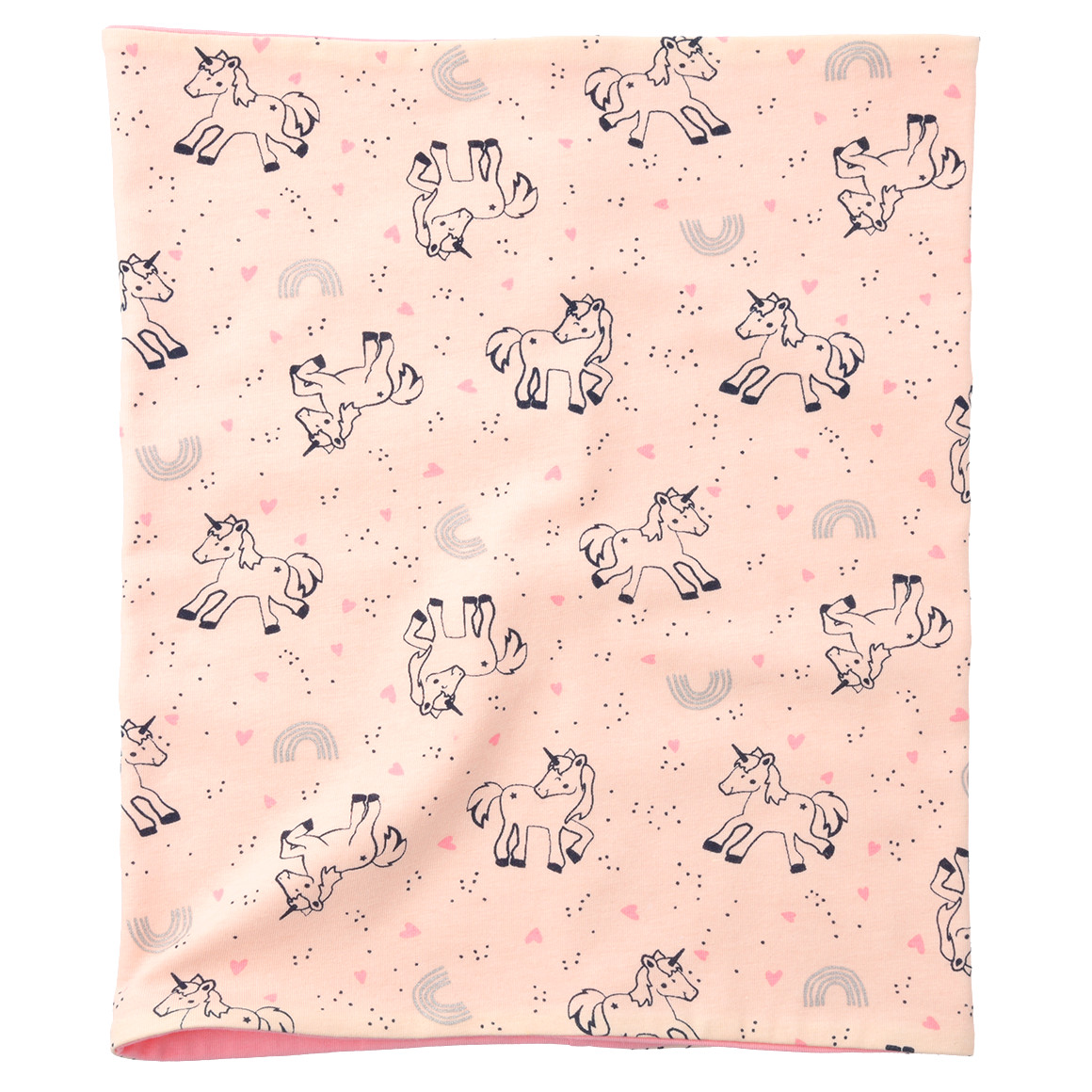 Mädchen Snood mit Einhorn-Allover