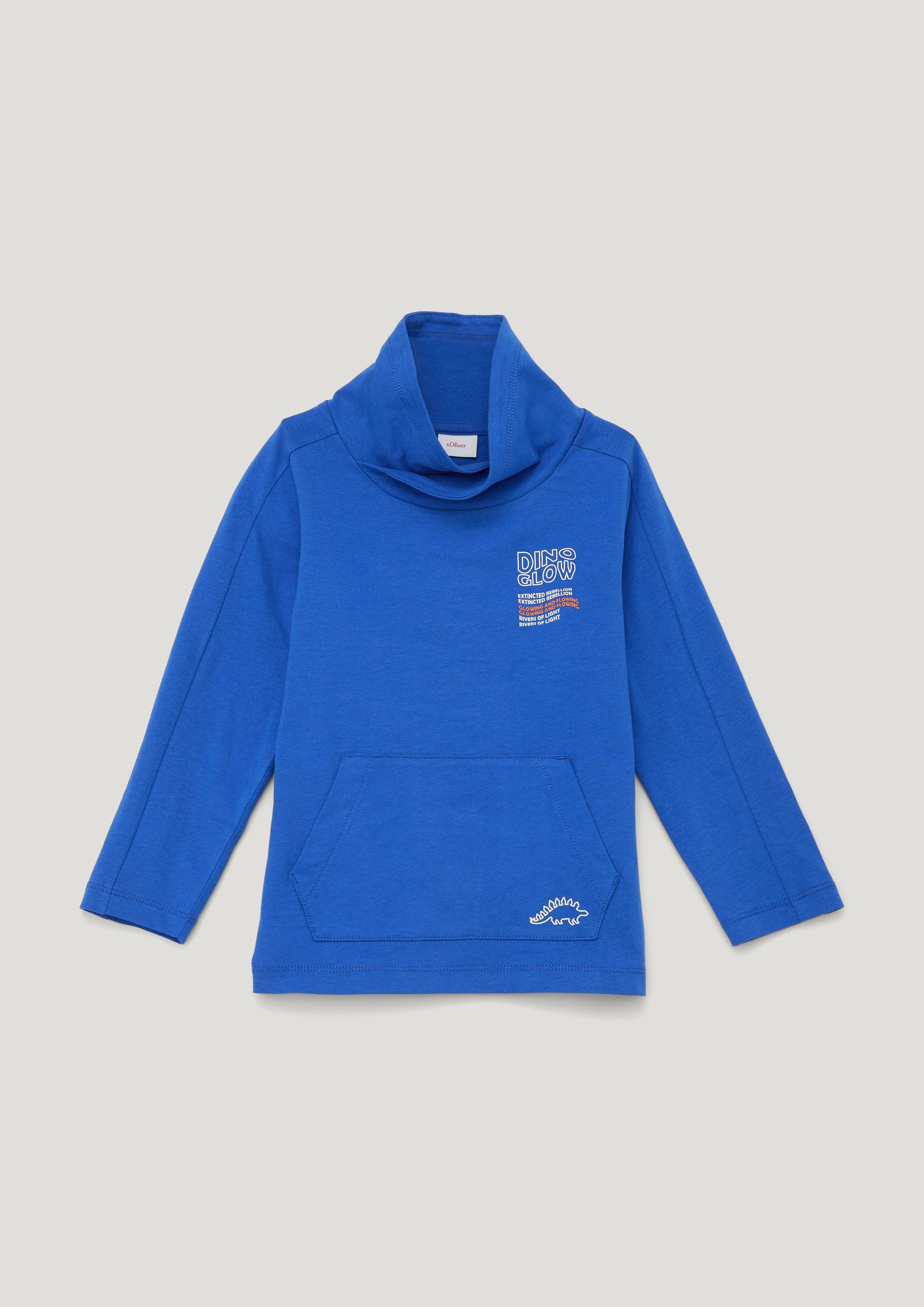 Longsleeve mit Schalkragen  2134108-5588