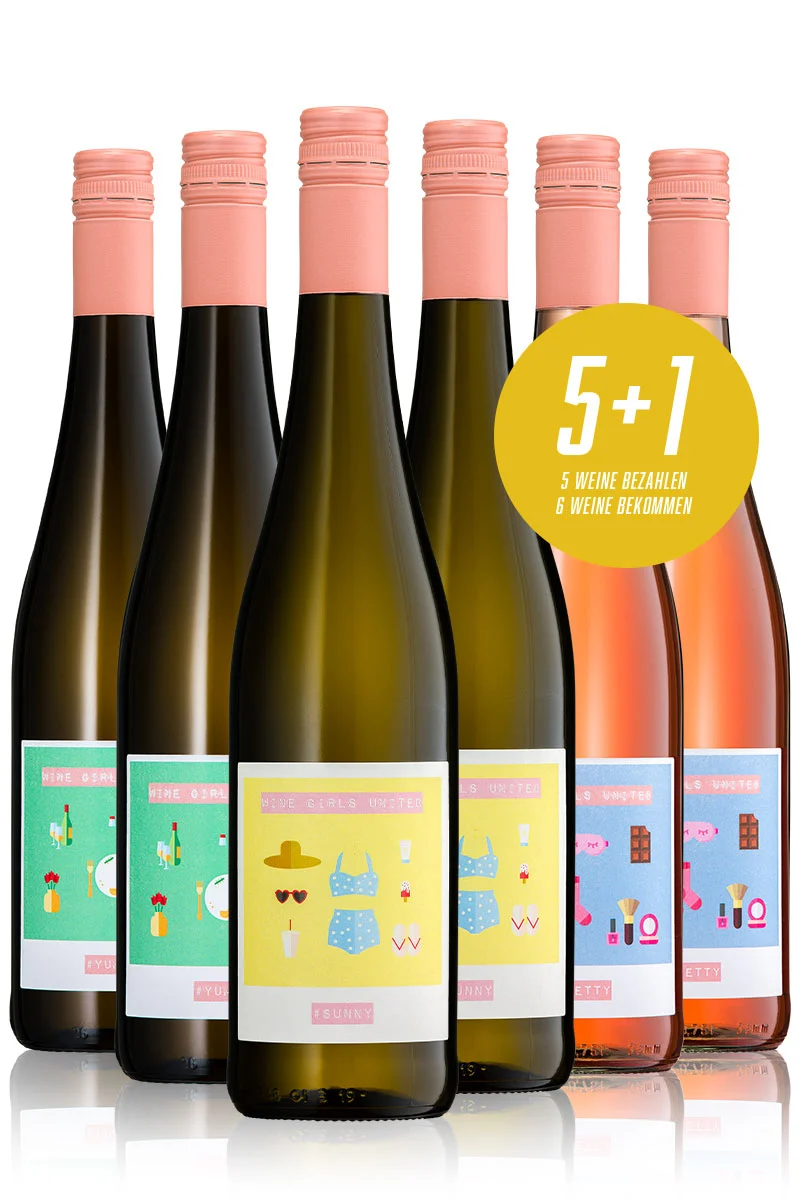 Wine Girls United - 5+1 Paket Wine Girls United
