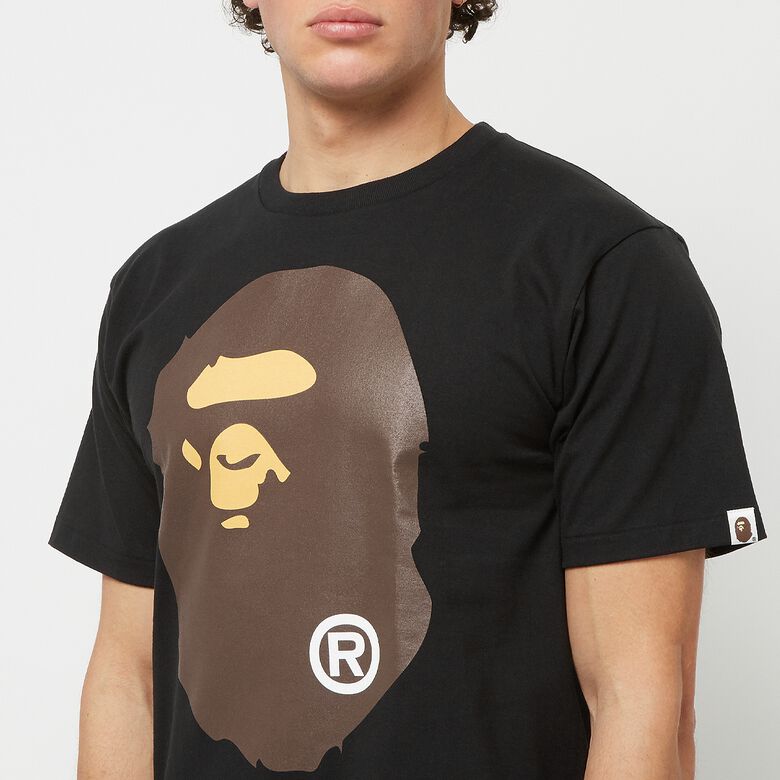 A Bathing Ape Big Ape Head Tee Black