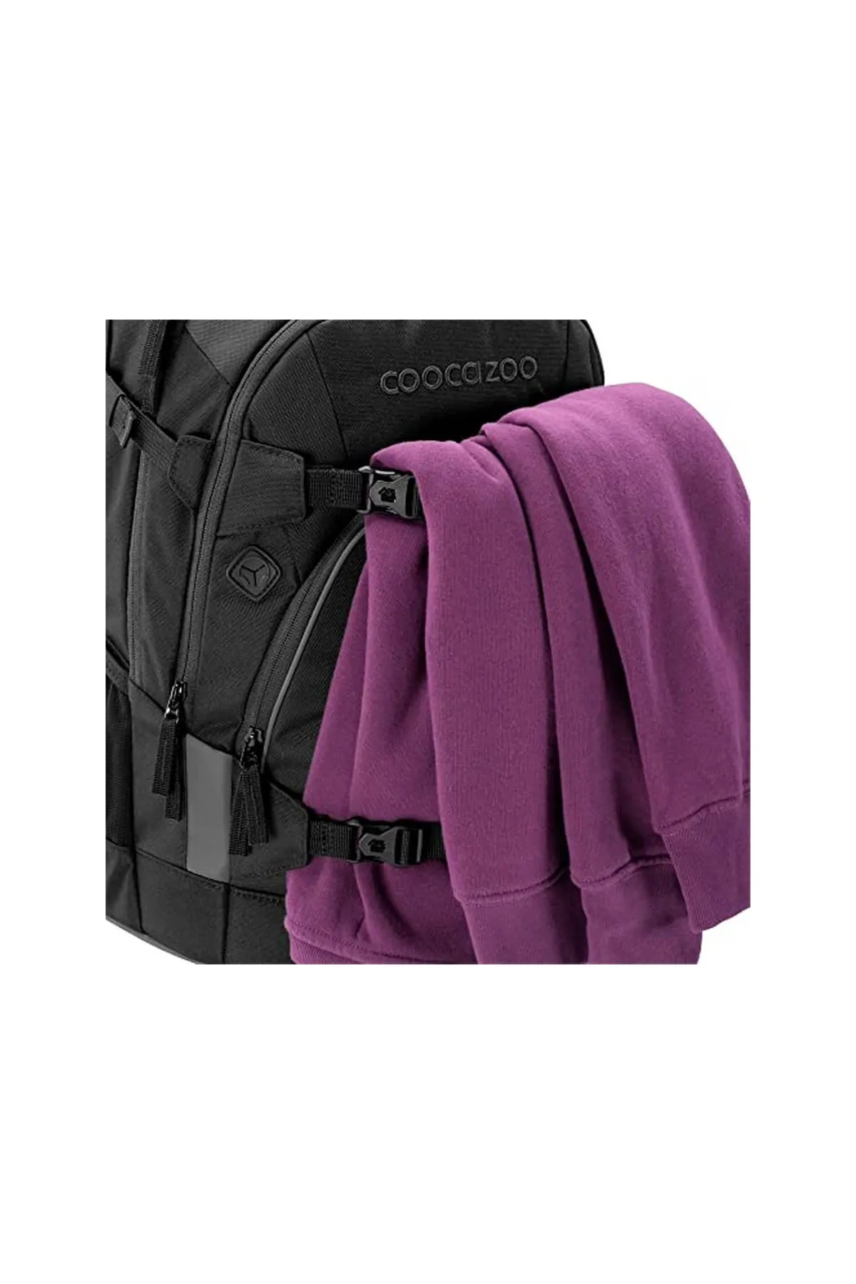 Coocazoo  Rucksack - Schwarz - Unifarben