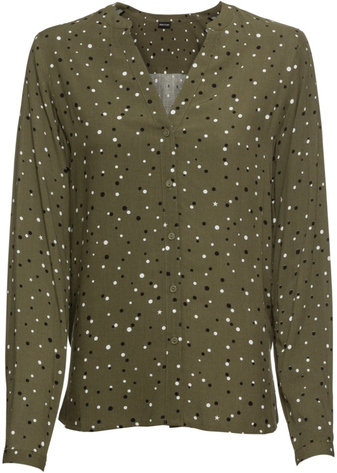 Bluse mit Pünktchen