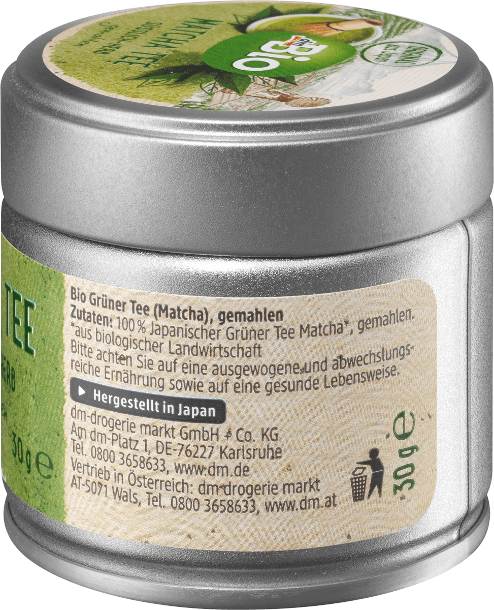 Grüner Tee Matcha, gemahlen, 30 g