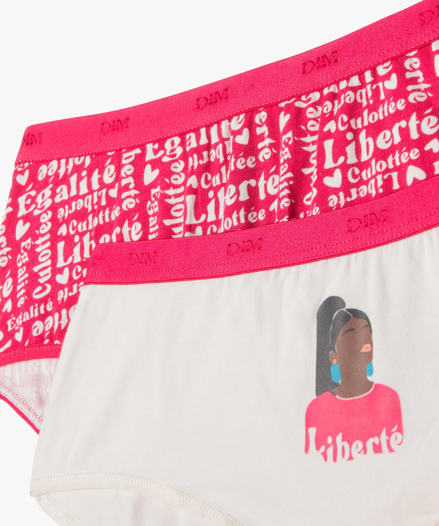 Shorty en coton stretch imprimé femme - Les Pockets de DIM ... multicolore | GEMO