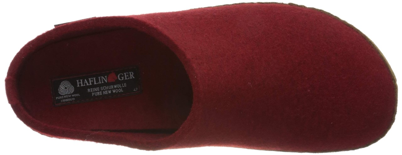 HAFLINGER Hausschuhe rot