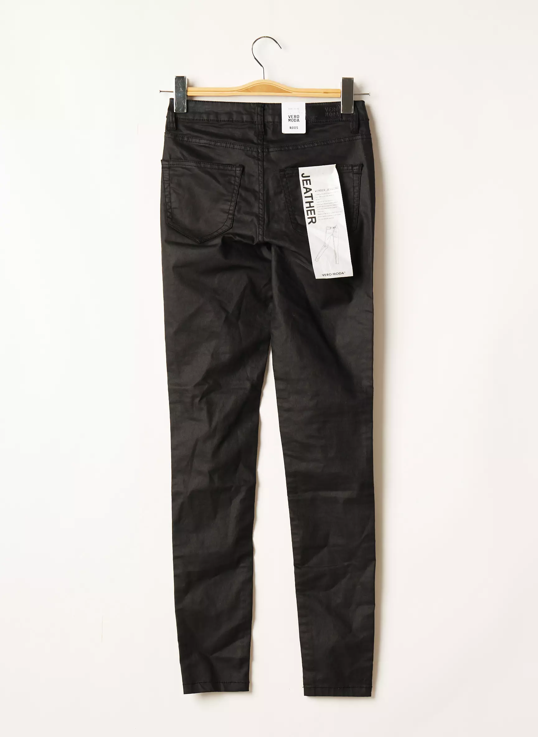 Vero Moda Pantalons Slim Femme couleur noir