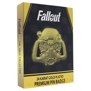 Fallout 24K Gold Plated XL Premium Pin Badge