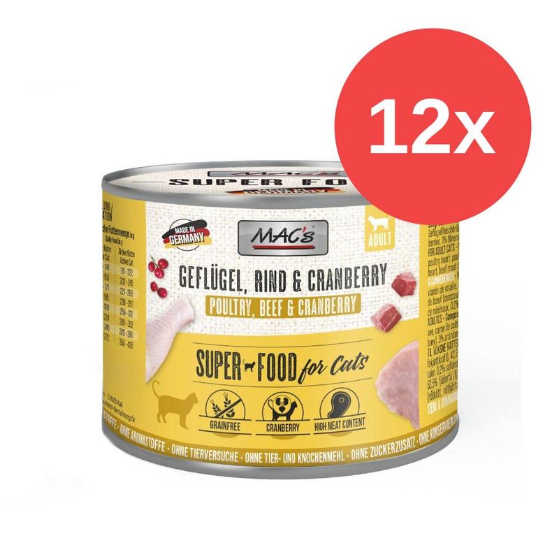 Sparpaket MAC´s Cat 12 x 200 g zu TOP-Preisen