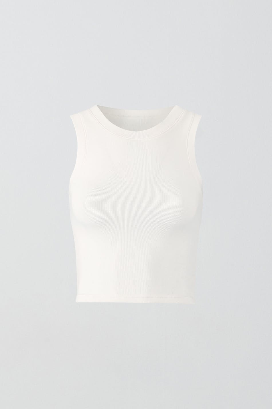 Cropped stretch tank