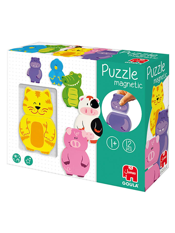 Jumbo Magnetisches Holzpuzzle 