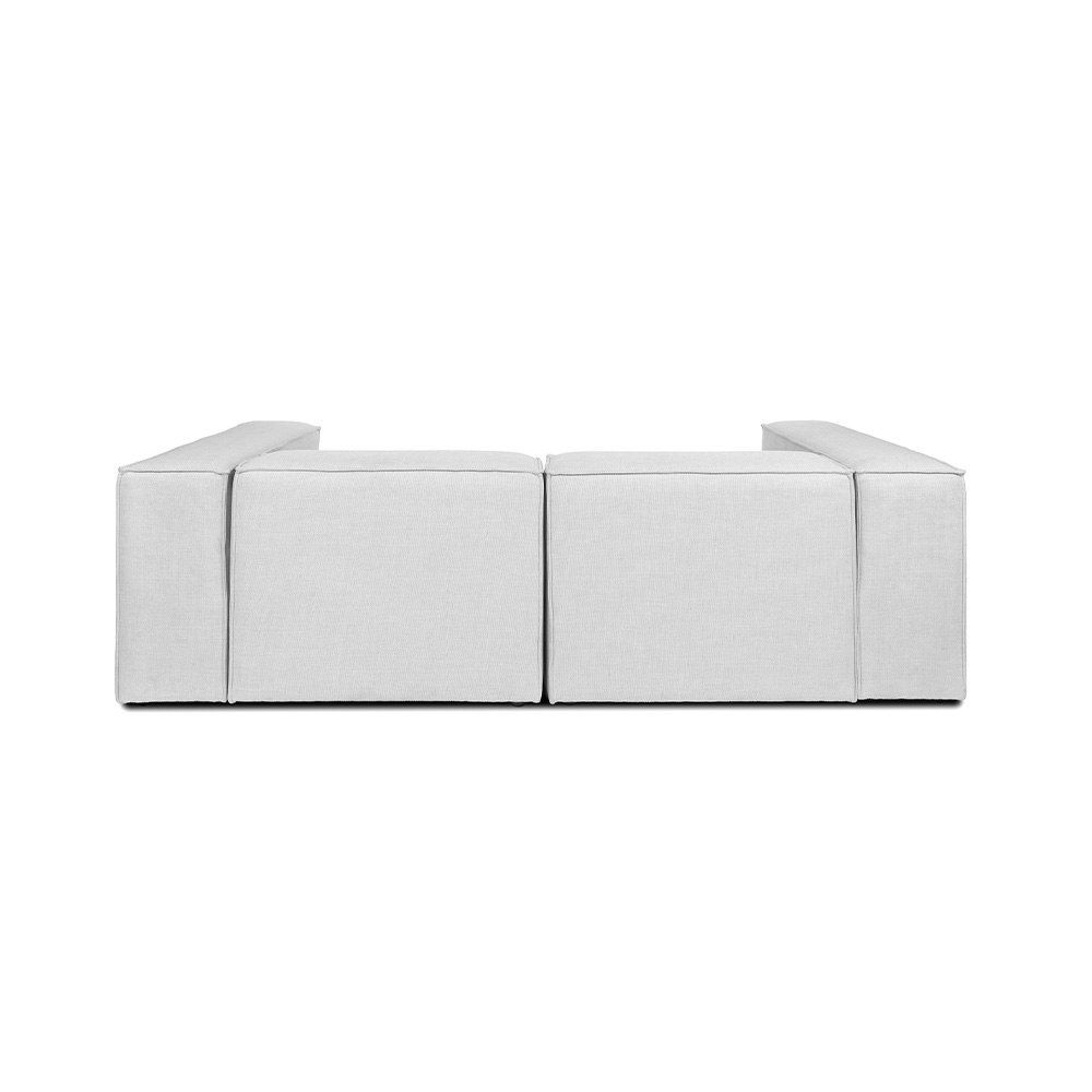 Home Deluxe Modulares Sofa VERONA - S hellgrau