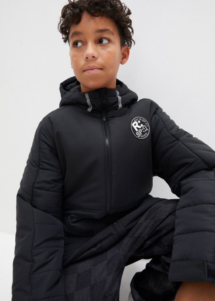 Jungen Übergangsjacke mit Kapuze