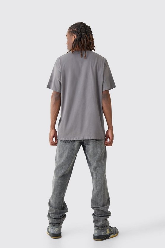 Oversize T-Shirt mit lizenziertem Tom und Jerry Valentinstag-Print