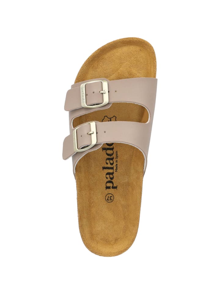 palado Pantoletten in beige matt günstig kaufen