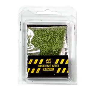 Birch Light Green Leaves - 28mm. 1/72 (Bag 7 Gr.)