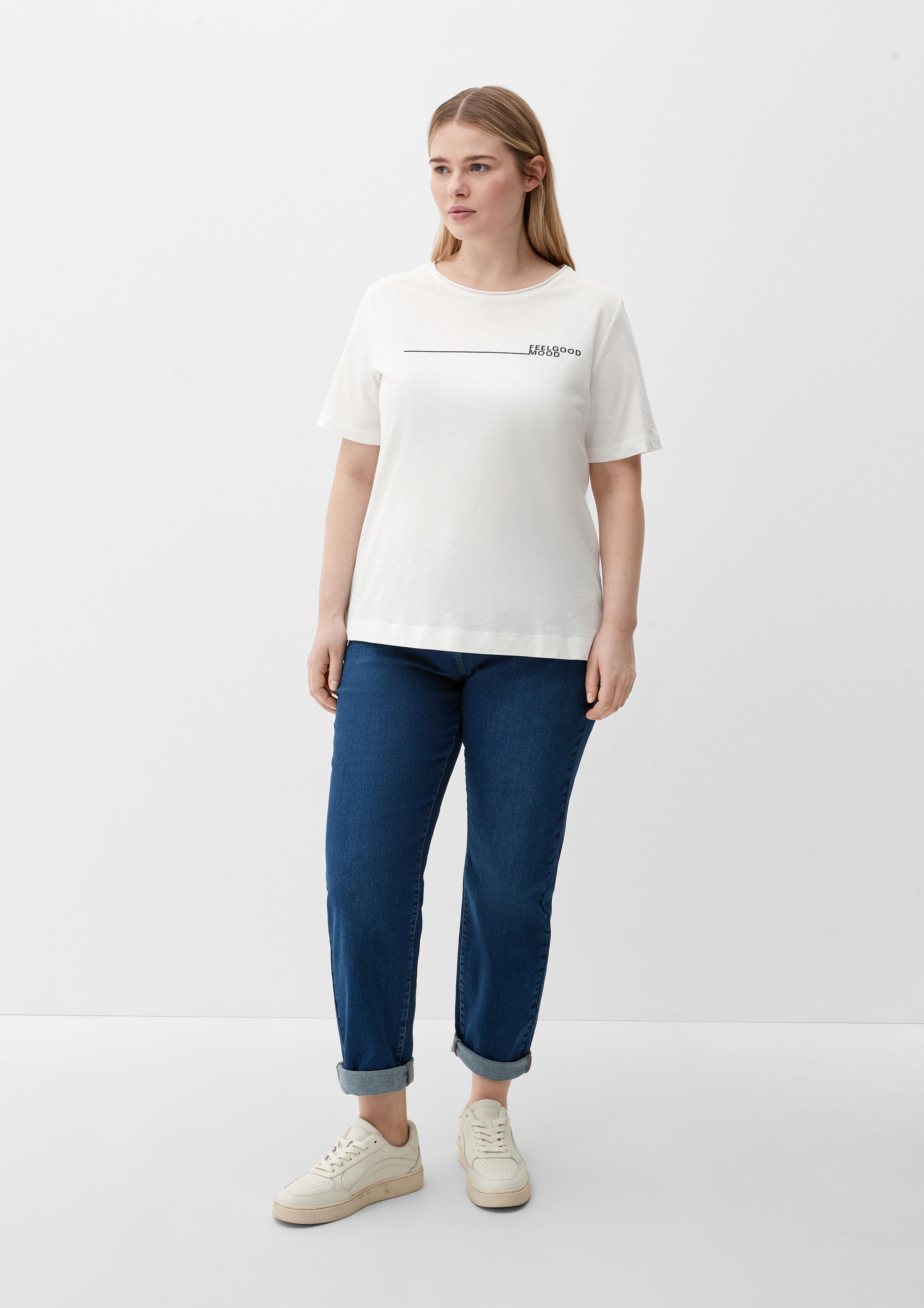 T-Shirt mit Schriftprint  2132107-02D3